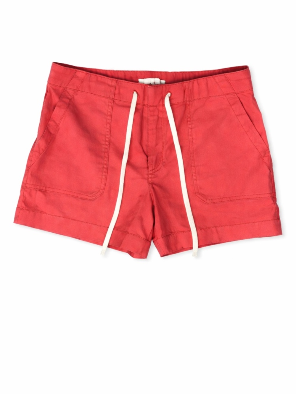 LOFT Coral Drawstring Shorts Size 4 Relaxed Fit Summer Beach Casual